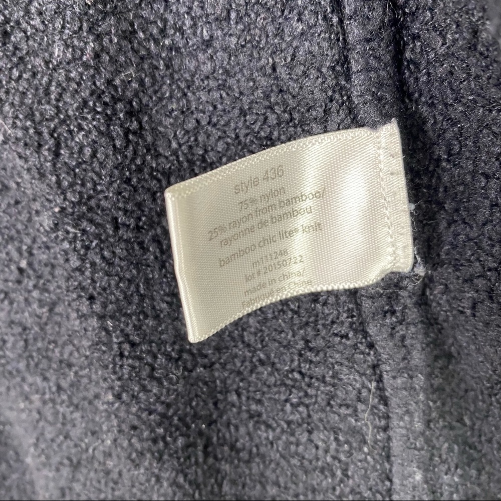 Barefoot Dreams Black Cozy Chic Lite Calypso Wrap Cardigan Sweater - Picture 6 of 7